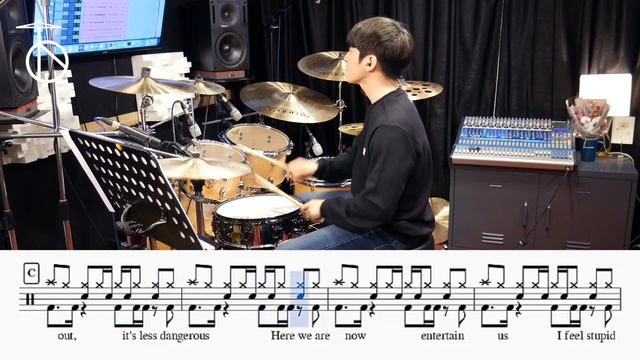 Nirvana - Smells Like Teen Spirit Drum Cover смотреть онлайн