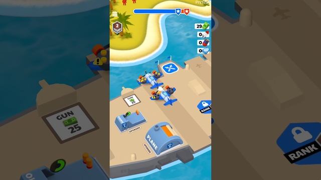 Aircraft Battle - Gameplay Walkthrough Part 6 Stickman War Army Aircraft Commander Naval Defense смотреть онлайн