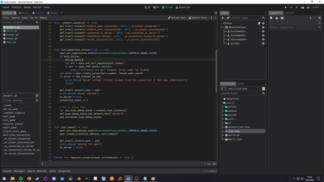 Godot Networking 3.x: Learn Godot Networking in 47 minutes смотреть онлайн
