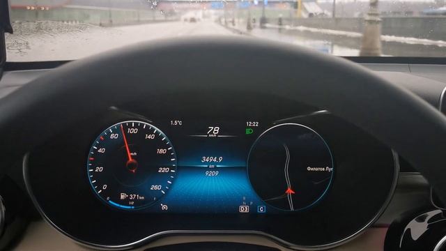 Mercedes GLC 300d 100 km/h смотреть онлайн
