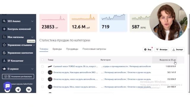Дополнительные инструменты аналитики Как узнать об Озоне чуть больше Что я для этого использую смотреть онлайн