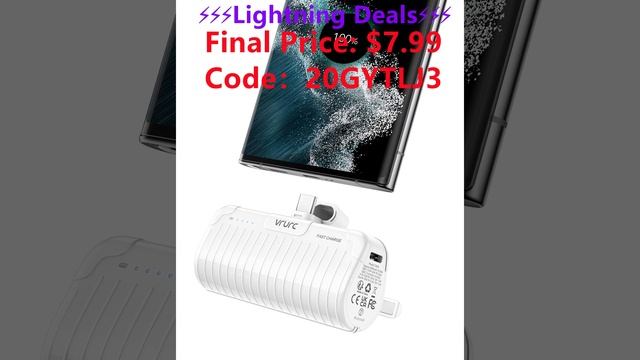 2023 BLACK FRIDAY DEALS of VRURC Portable Charger , UP to 66%OFF!!! смотреть онлайн