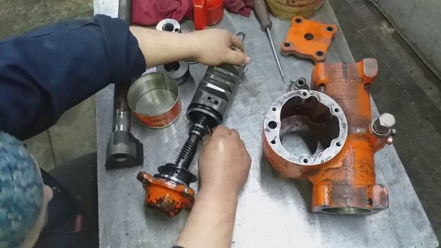 Ремонт рулевой колонки ГУР на трактор Т-40 смотреть онлайн