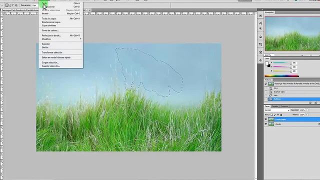 Tutorial Photoshop Cs5 Como eliminar un Objeto de una Imagen / sin afectar el fondo / смотреть онлайн
