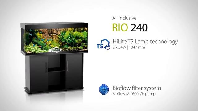 Juwel Aquarium Rio 240 смотреть онлайн