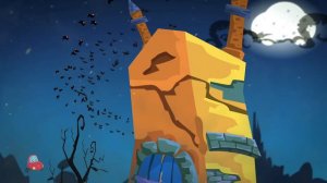 Hello It's Halloween | Scary Car Videos for Kids | Spooky Rhymes | Little Red Car