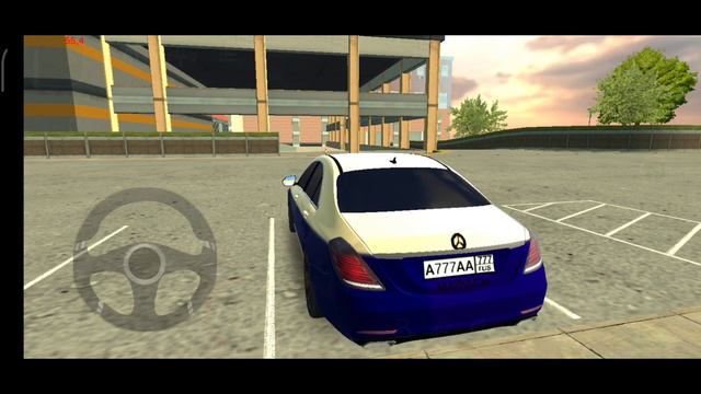 Тест Драйв:Mercedes Maybach S600 в Car Parking Multiplayer.