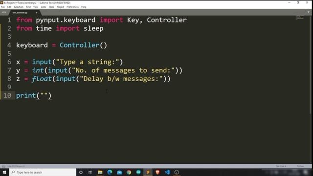 How to make a spam bot using python смотреть онлайн