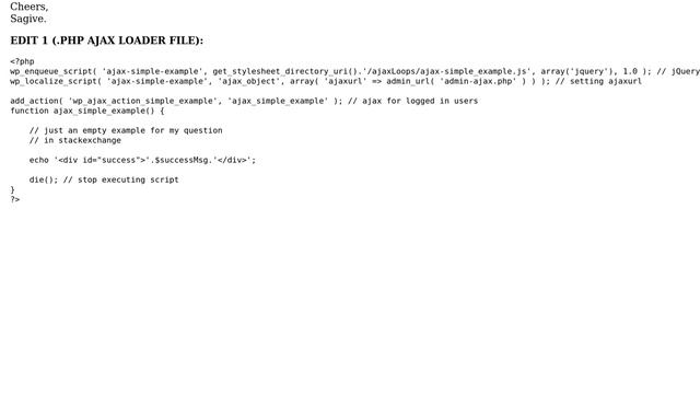 Wordpress: Conditional Ajax inclusion смотреть онлайн