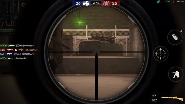 World War Heroes 2: Метро. Командный бой. MAS-40 на дальних дистанциях смотреть онлайн