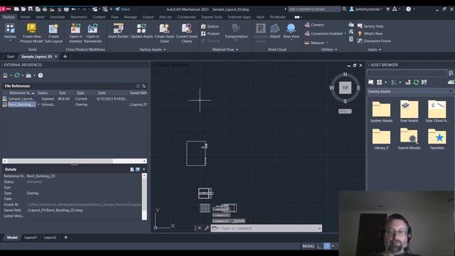 Factory Design - Improve Inventor Performance by Unloading Heavy XREFs in AutoCAD смотреть онлайн