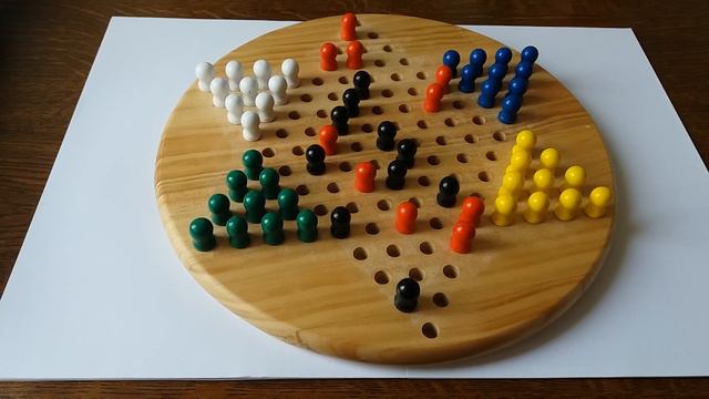 Chinese checkers game - game ' ROSE ' shape 1 vs ' THE PEARL ' shape 2 смотреть онлайн