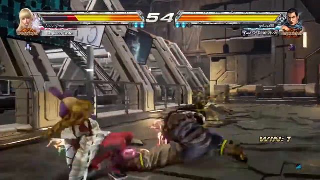 AndongPear (Lili) VS gokuya88 (Feng) Tekken 7 смотреть онлайн