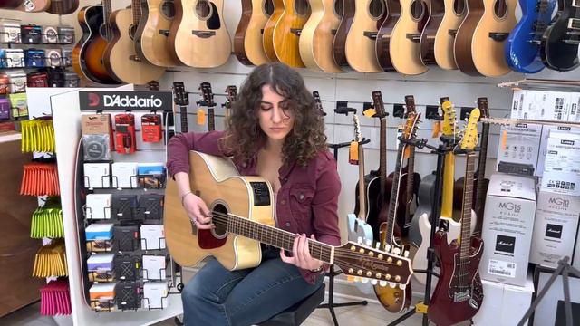 Demo de la guitare Takamine 12 Cordes GJ72CE-12NAT Jumbo Cutaway смотреть онлайн
