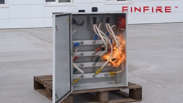 Как работает автономныое устройство пожаротушения Finfire 