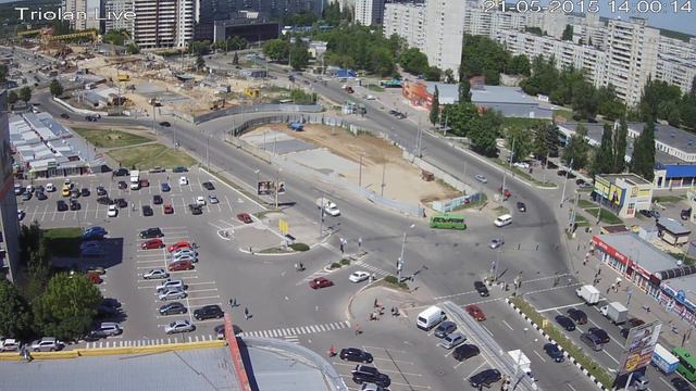 Triolan.Live - Харьков, станция метро "Победа" (21-05-2015) смотреть онлайн