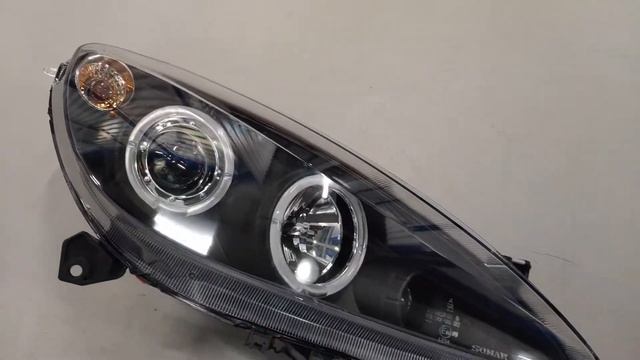 Передние фары для PEUGEOT 307 (01-05), черные смотреть онлайн