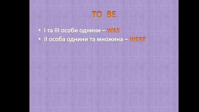 Past Simple. Минулий час. смотреть онлайн