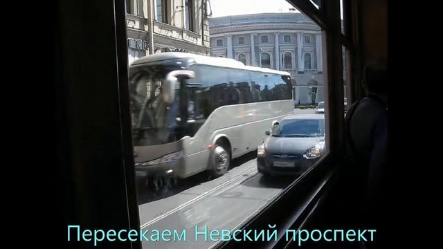Старый трамвай в Петербурге смотреть онлайн