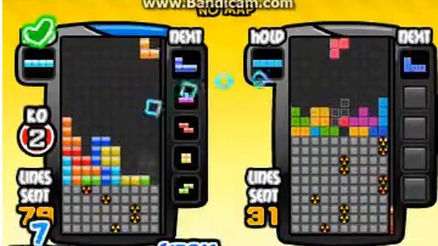 My Longest Tetris Battle Combo. смотреть онлайн