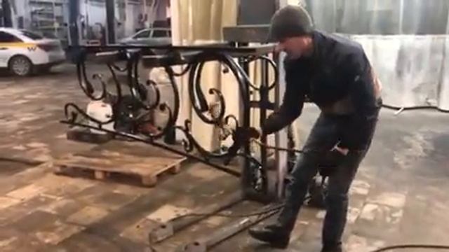Покраска кованых оград 2 смотреть онлайн