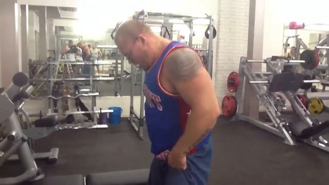 Жим гантелей по 60 кг каждая смотреть онлайн