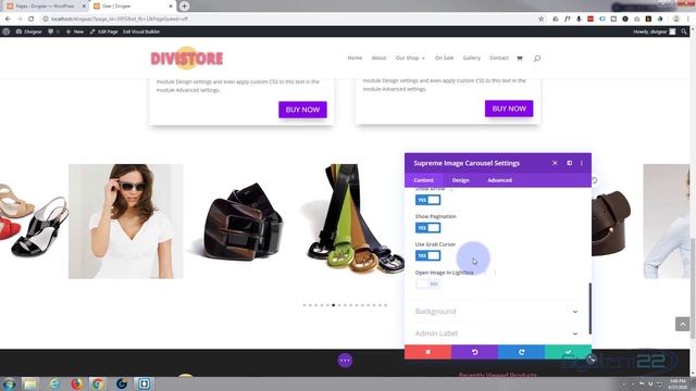 Divi Theme Full Width Image Carousel With Lightbox ? смотреть онлайн