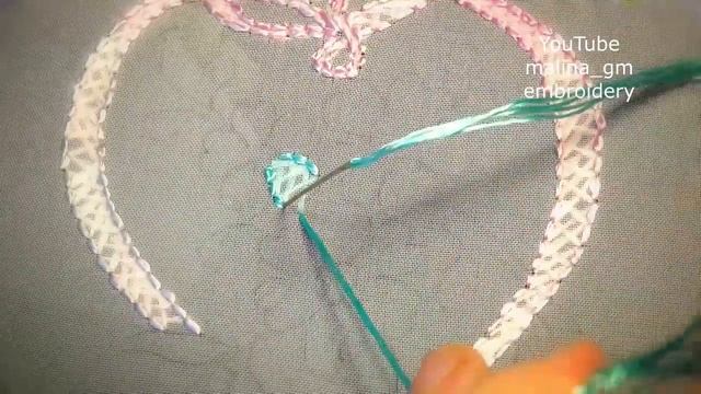 Теневая вышивка | двусторонняя вышивка | Шов Козлик смотреть онлайн