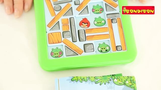 Логическая игра BONDIBON Smart Games - ANGRY BIRDS PLAYGROUND смотреть онлайн