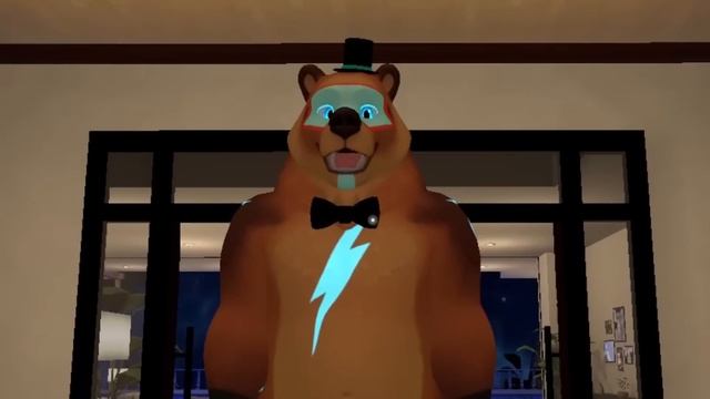 Glamrock Freddy is CURSED in VRCHAT смотреть онлайн