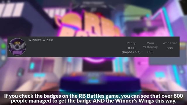 HOW OVER 800 PLAYERS CHEATED TO GET THE WINNER'S WINGS EARLY in the RB BATTLES EVENT | Roblox смотреть онлайн