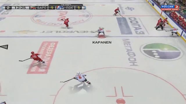 Прохождение КХЛ 13 за ХК АКБАРС игра 30