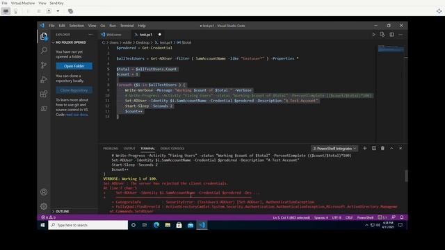 Powershell Tip: Display a Progress Bar смотреть онлайн
