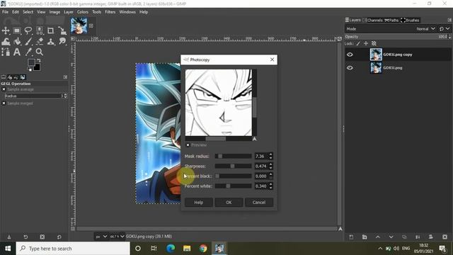 GIMP Tutorial: Photocopy Effect смотреть онлайн