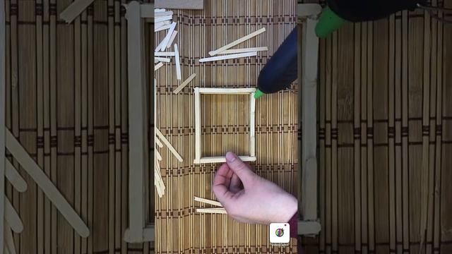 Домик из кофейных палочек смотреть онлайн