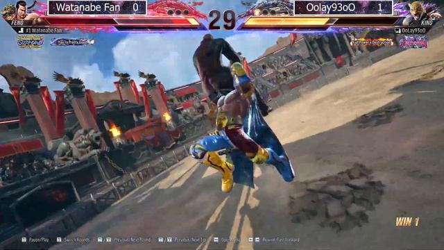 TEKKEN 8 | Online Top Tier Matches | Watanabe Fan(FENG) VS oOLay93Oo (KING) смотреть онлайн