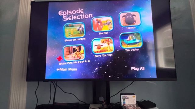 Shaun the Sheep: One Giant Leap for Lambkind 2010 DVD Menu Walkthrough