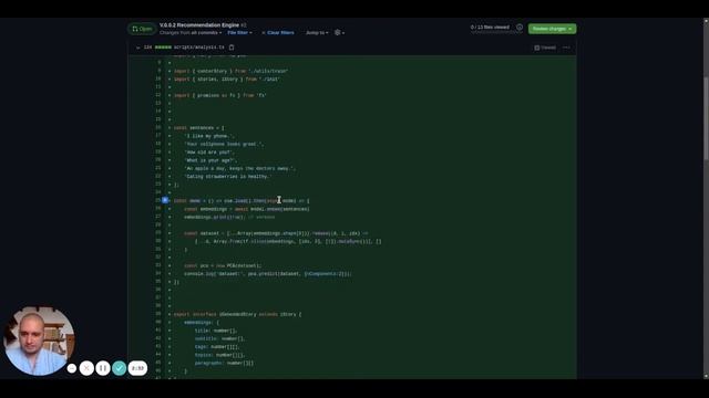 How to Develop a Text Recommendation Engine with TensoflowJS, PCA, and TypeScript. смотреть онлайн