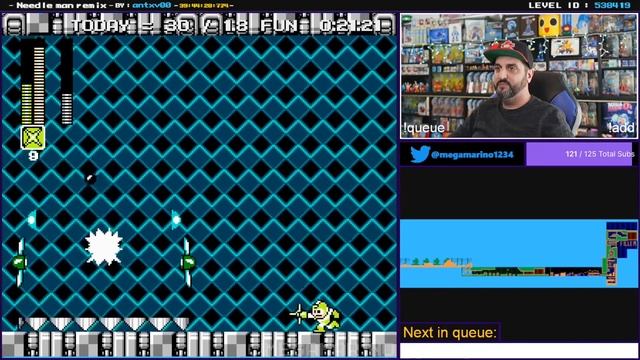 Mega Maker 1.8 - BEST LEVELS OF DAY 2 - SHENANIGANS! #megamanmaker #megaman