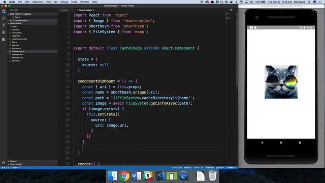 Caching Images in React Native смотреть онлайн
