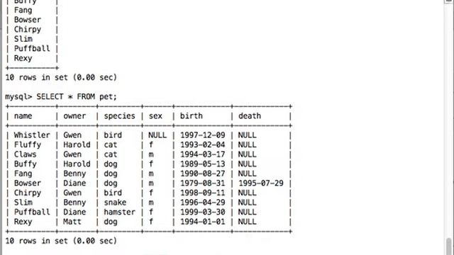 MySQL Tutorials: Where clause to put conditions in queries смотреть онлайн