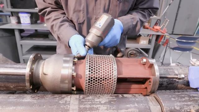 Submersible Large Borehole Pump Assembly смотреть онлайн