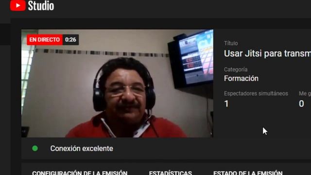 Jitsi para emitir en vivo en Youtube смотреть онлайн