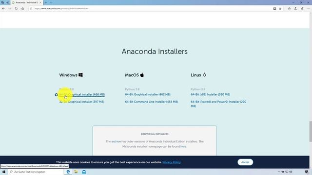 Installation für Python mit Anaconda Distribution NEW [Windows] - Tutorial (deutsch) смотреть онлайн