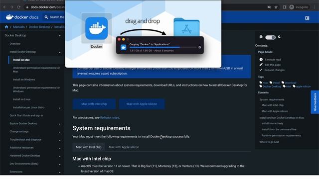 how to install docker mac смотреть онлайн