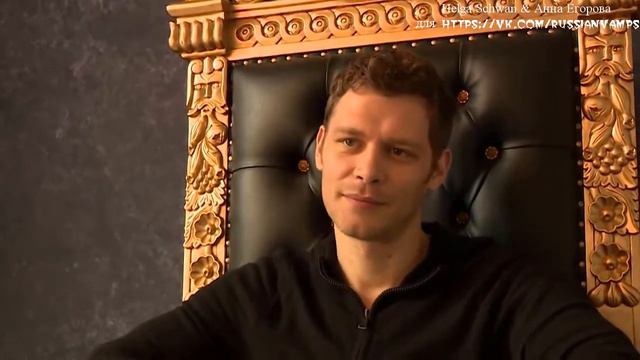 Joseph Morgan exclusive Interview FearCon 2017 rus sub смотреть онлайн