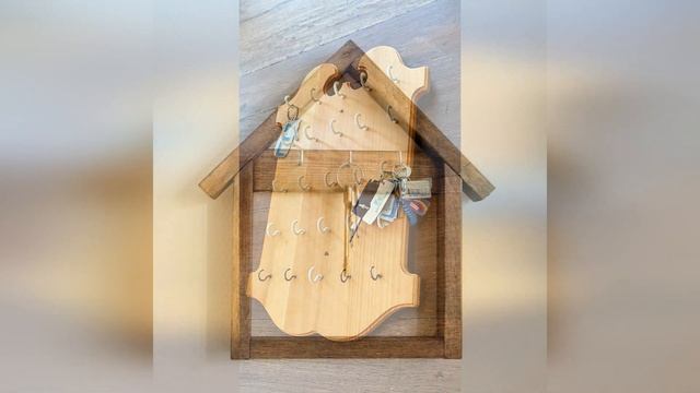Ключницы настенные из дерева. Оригинальные идеи своими руками смотреть онлайн