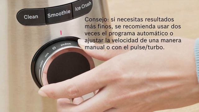 Saca el máximo partido de los 3 programas automáticos de la Licuadora VitaPower MMB6382M смотреть онлайн