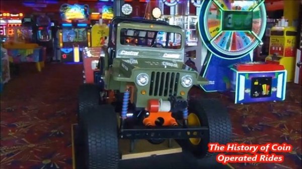 2000s Coin Operated Jeep Kiddie Ride