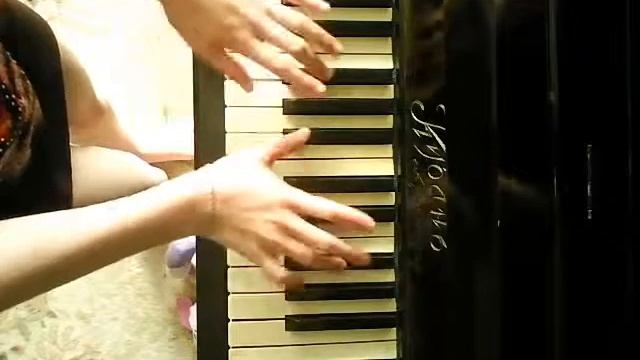 Как играть на пианино собачий вальс☺☺☺??? смотреть онлайн